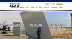 Desktop Screenshot of infrastructure-defense.com